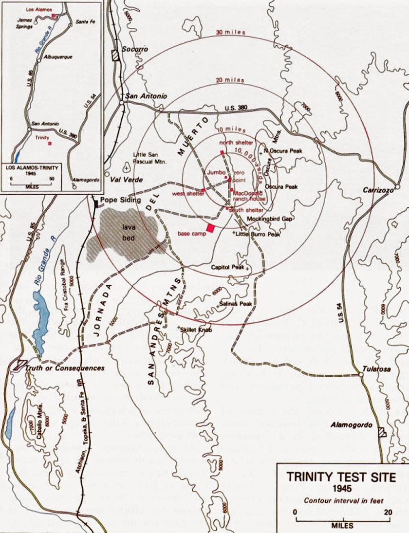 trinity site atomic bomb