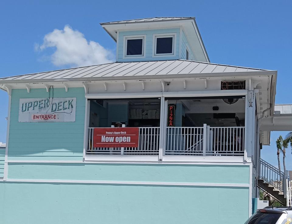 Petey's Upper Deck at Matanzas on the Bay on Fort Myers Beach had a soft opening on May 1.