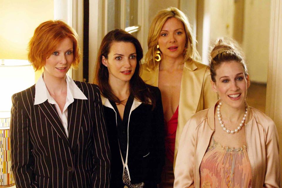 <p>HBO / Courtesy: Everett</p> Cynthia Nixon, Kristin Davis, Kim Cattrall and Sarah Jessica Parker on 