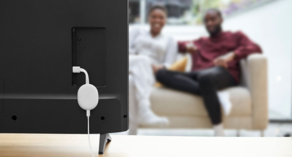 'Brings new life to an old TV': Take your home entertainment system up a notch and save on this Google Chromecast (Photo via Best Buy Canada)