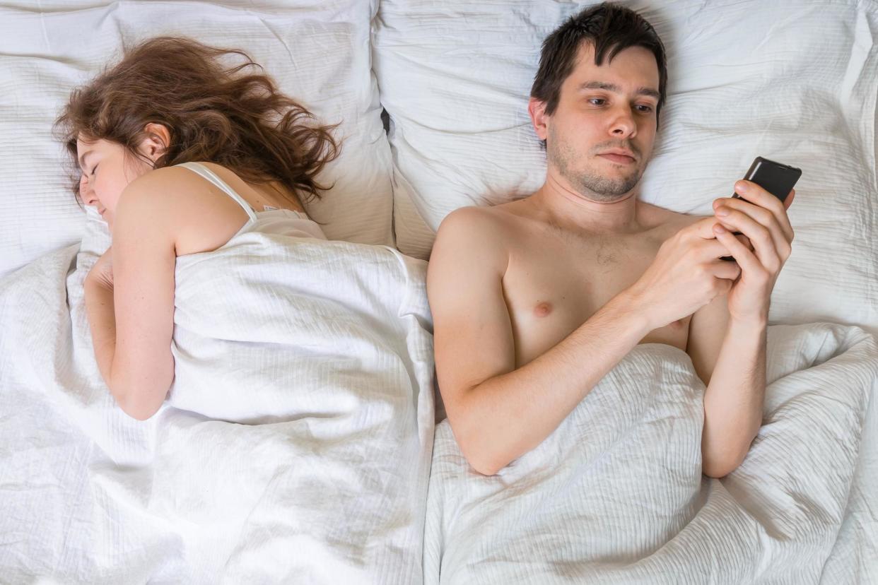 Is your partner still swiping?: Shutterstock