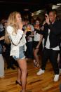 <p>The couple danced together at an event in Brooklyn to celebrate the release of Jay-Z's album Magna Carta Holy Grail.</p>