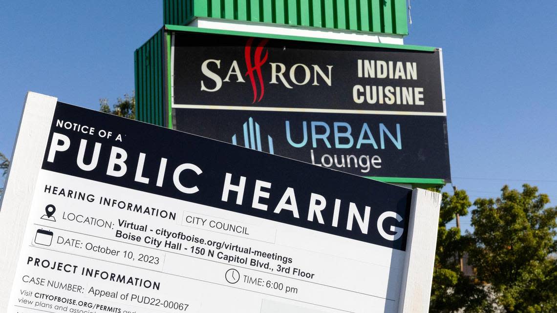 The Boise City Council denied an appeal of the proposed development of three hotel properties.