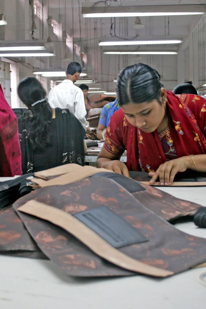 Workers at a factory in Ashulia. - Credit: Emdad Islam Bitu