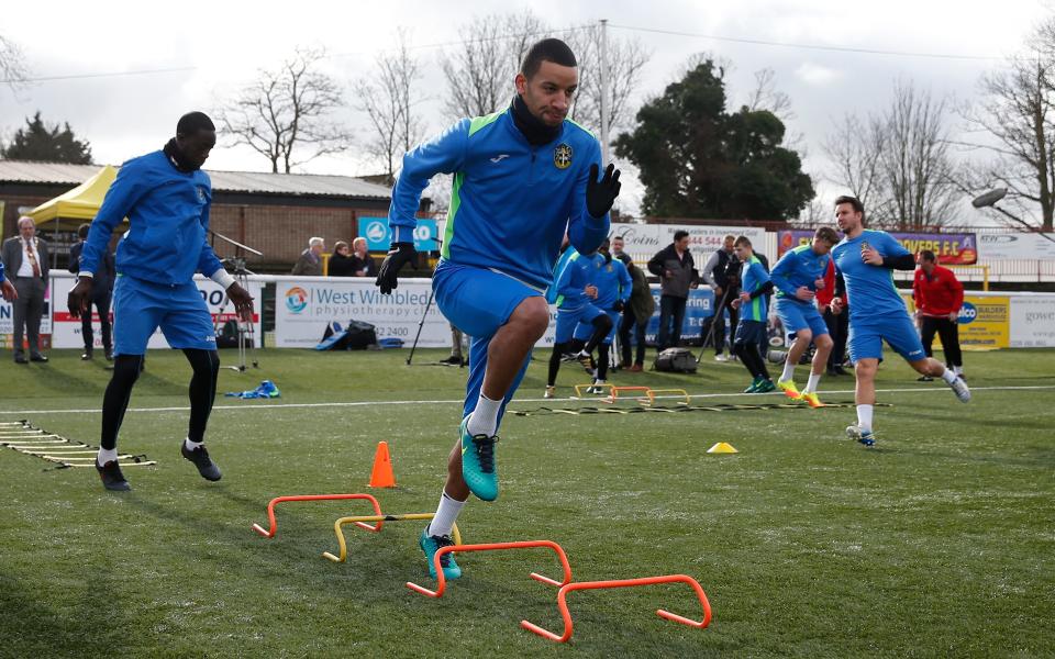 Craig Eastmond says facing Arsenal will add spice to his big day with Sutton United