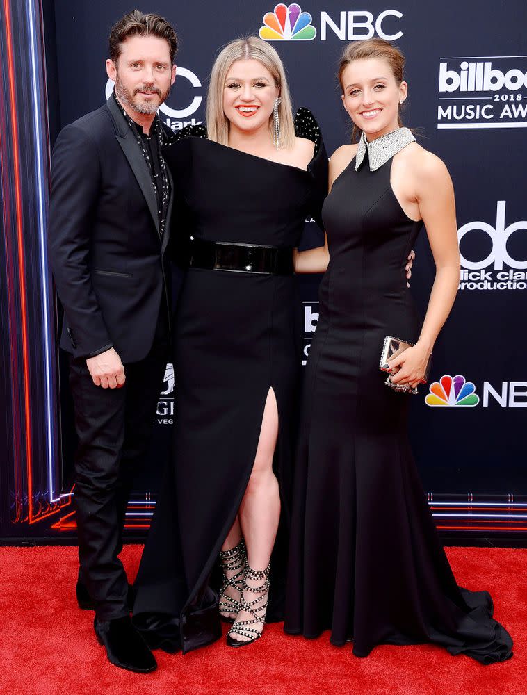 Brandon Blackstock, Kelly Clarkson and Savannah Blackstock