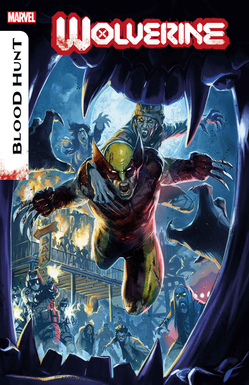 Wolverine: Blood Hunt #1 cover by Ben Harvey