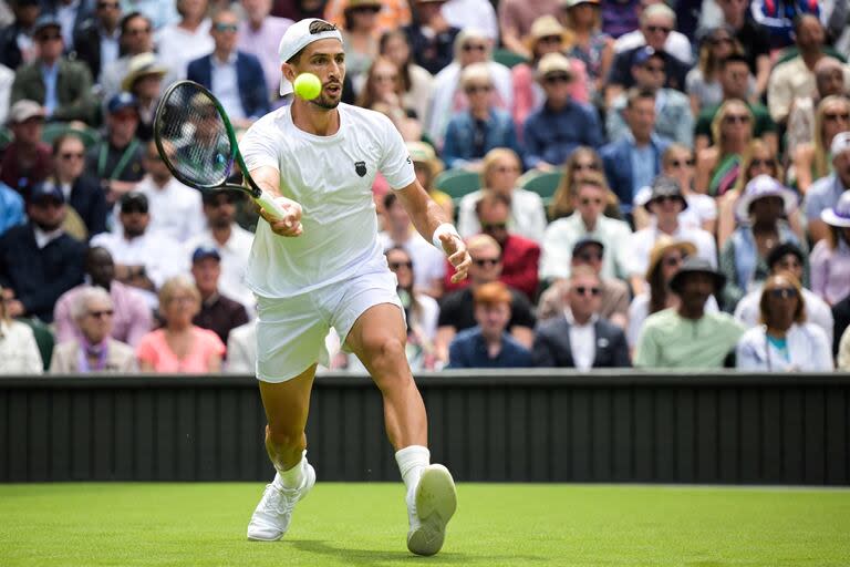 Pedro Cachin intentará regresar al main draw de Wimbledon