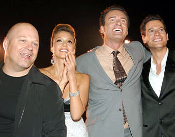 Michael Chiklis , Jessica Alba , Julian McMahon and Ioan Gruffudd at the New York premiere of 20th Century Fox's Fantastic Four