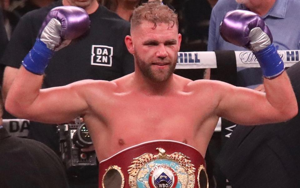 Billy Joe Saunders hopes to fight a top name next after his latest win - The Mega Agency