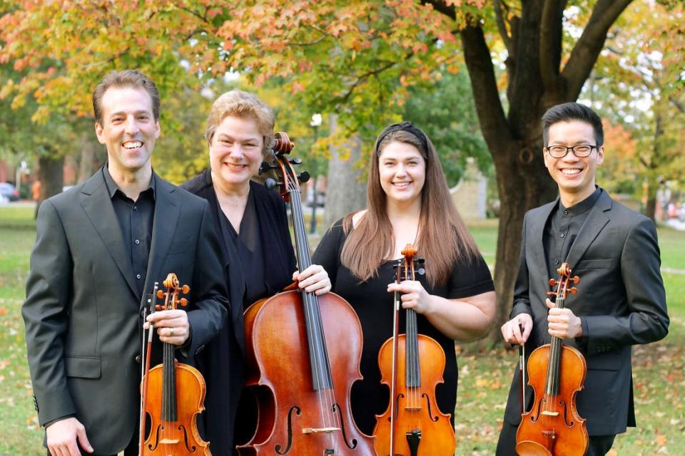 The Lyrata String Quartet will perform period-appropriate music at The Refectory Restaurant and WIne Shop's "An Evening Aboard the Titanic" on Monday and Tuesday.