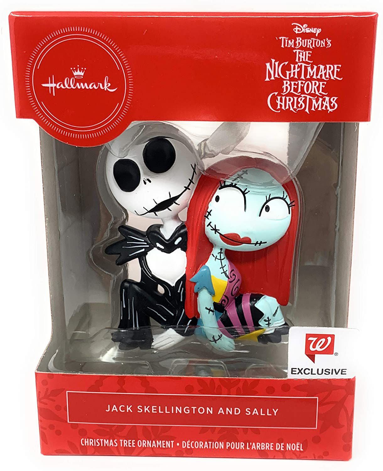 Hallmark Jack Skellington and Sally Christmas Ornament