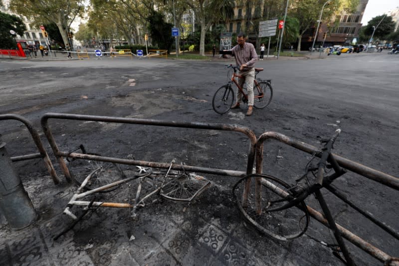 Catalonia's general strike