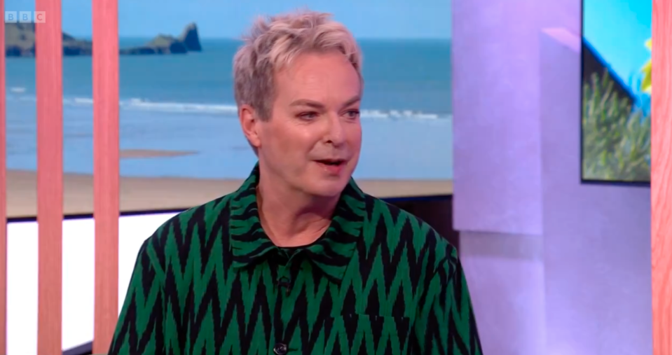 Julian Clary paid tribute to Paul O'Grady on The One Show. (BBC)