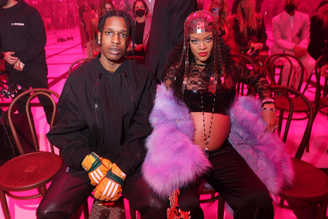A$AP Rocky and Rihanna resurfaced in Barbados after cheating allegations were shut down on social media. (Photo: Victor Boyko/Getty Images for Gucci)
