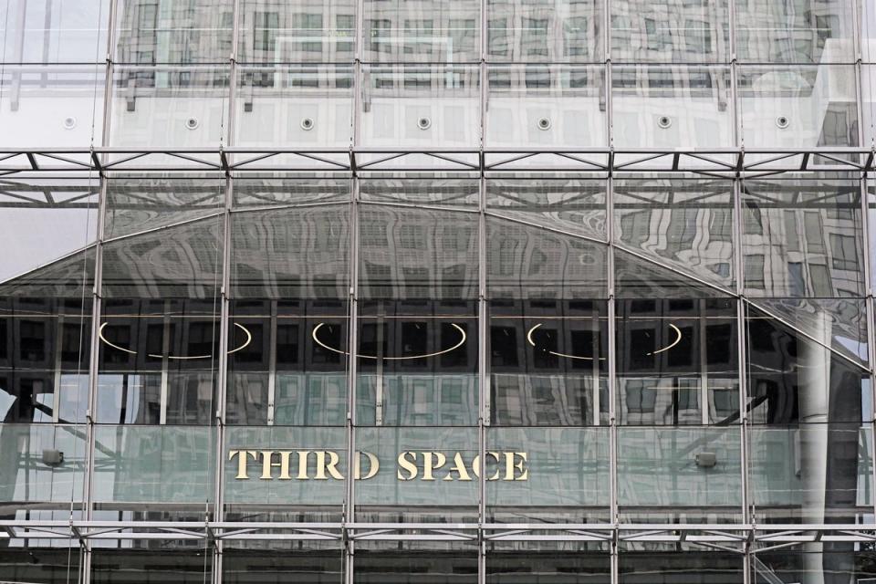 Third Space gym in Canary Wharf for when you’re feeling bougie (Eleanor Conway)