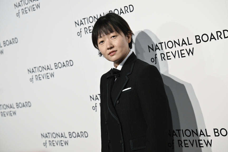 Best directorial debut honoree for "Past Lives" Celine Song attends the National Board of Review awards gala at Cipriani 42nd Street on Thursday, Jan. 11, 2024, in New York. (Photo by Evan Agostini/Invision/AP)