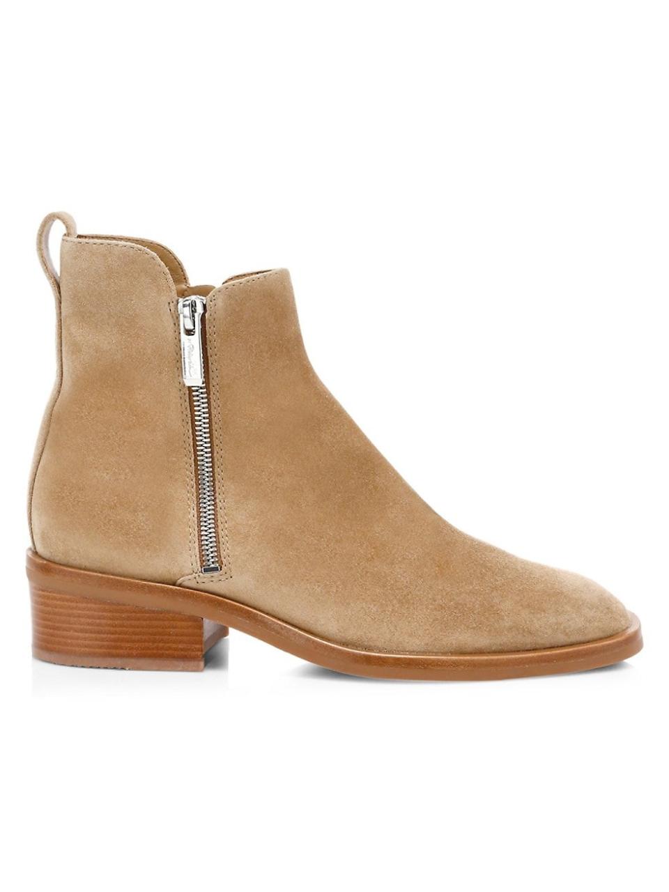 3.1 Phillip Lim Alexa Suede Ankle Boots