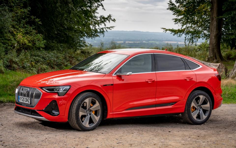 2020 Audi e-tron Sportback 55 quattro - tested September 2020 - Andrew Crowley