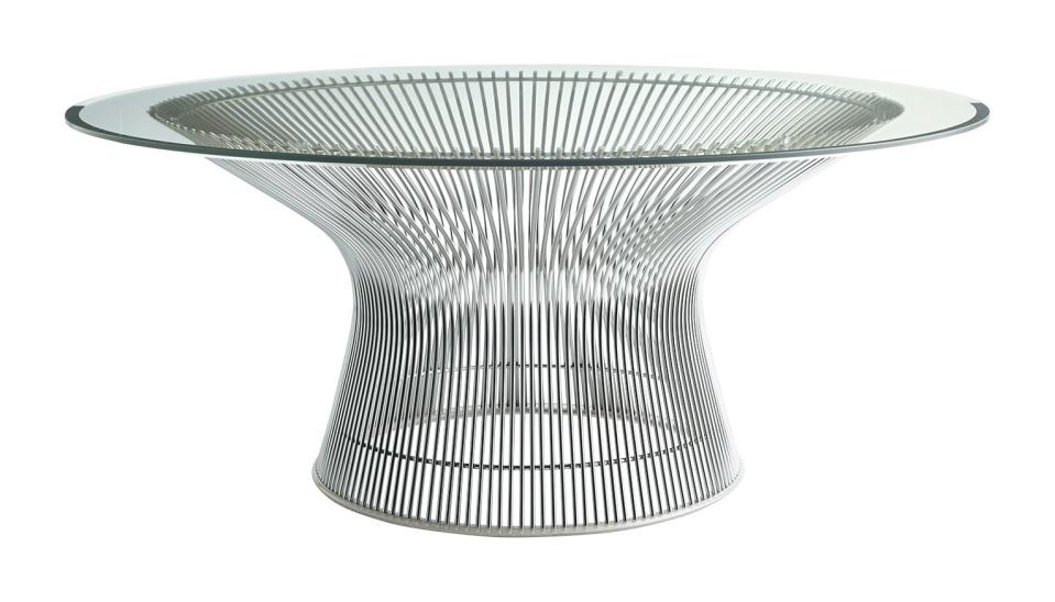 Platner coffee table by Warren Platner for Knoll; $1,614. dwr.com