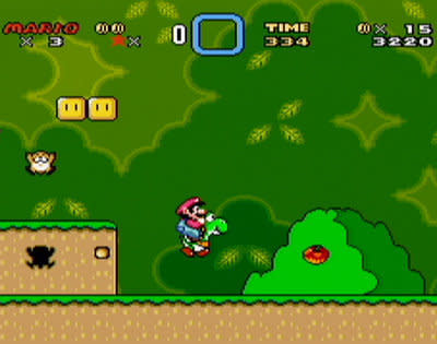 Freed from the fetters of clunky 8-bit pixels, a smooth-edged Mario burst to life with a quirky soundtrack punctuated by springy sound effects and platform-hopping bliss. 