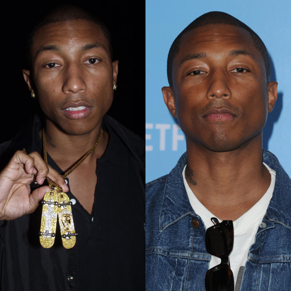 Pharrell Williams: 2003 vs. 2017