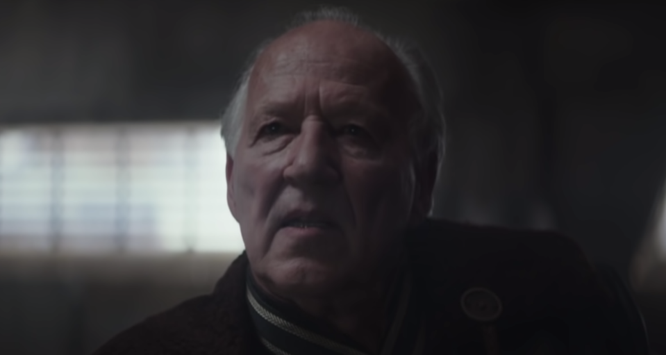Celebrated director Werner Herzog has a key role in 'The Mandalorian' (Photo: Disney/Lucasfilm/YouTube)