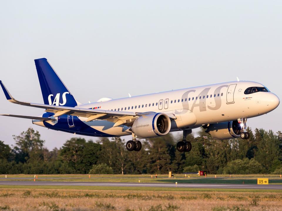 SAS Scandinavian Airlines Airbus A320neo