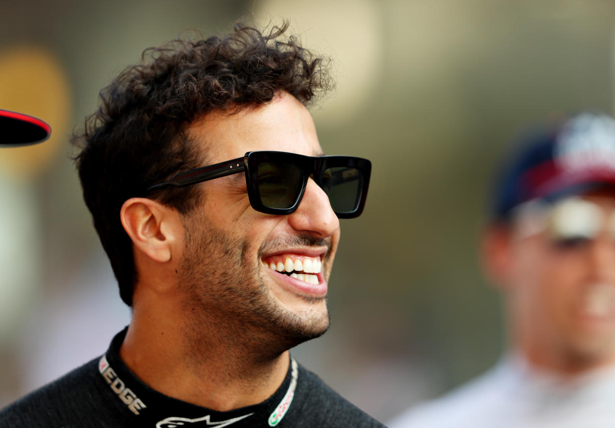 Daniel Ricciardo is still smiling after a challenging season. (Credit: Getty Images)