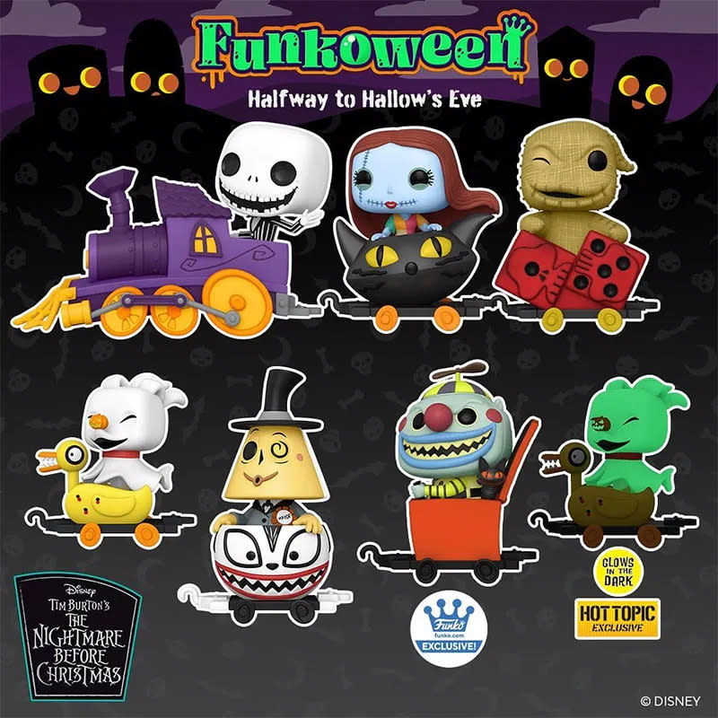 Funko's Nightmare Before Christmas train set (Photo: Funko)