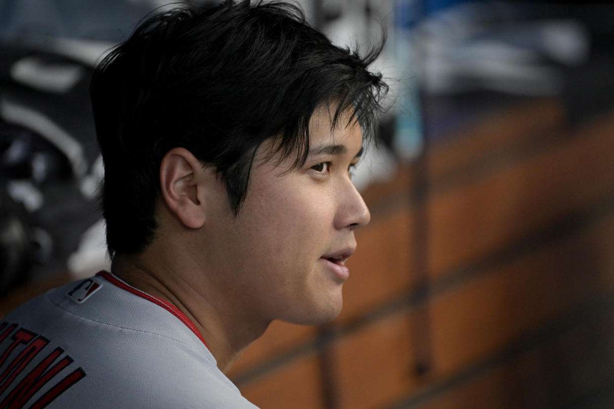 Shohei Ohtani reportedly won't see $680 million of his groundbreaking contract  for more than a decade. (Jayne Kamin-Oncea/Reuters)