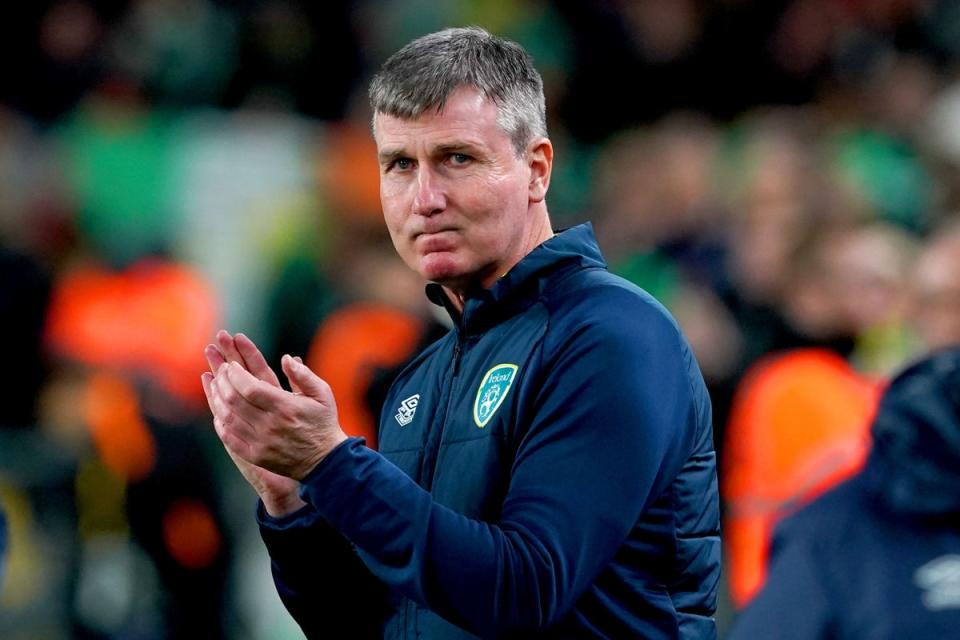 Stephen Kenny was satisfied after seeing the Republic of Ireland grind out a 1-0 friendly win in Malta (Brian Lawless/PA) (PA Wire)