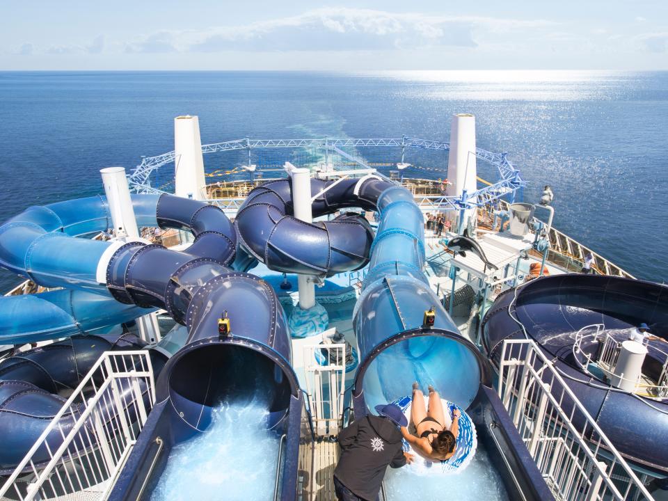 Water park on MSC Cruises