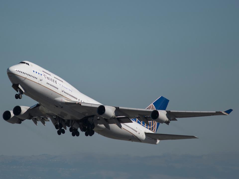 United Airlines Boeing 747 Final Passenger Flight