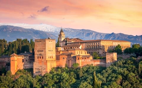 The Alhambra palace - Credit: GETTY