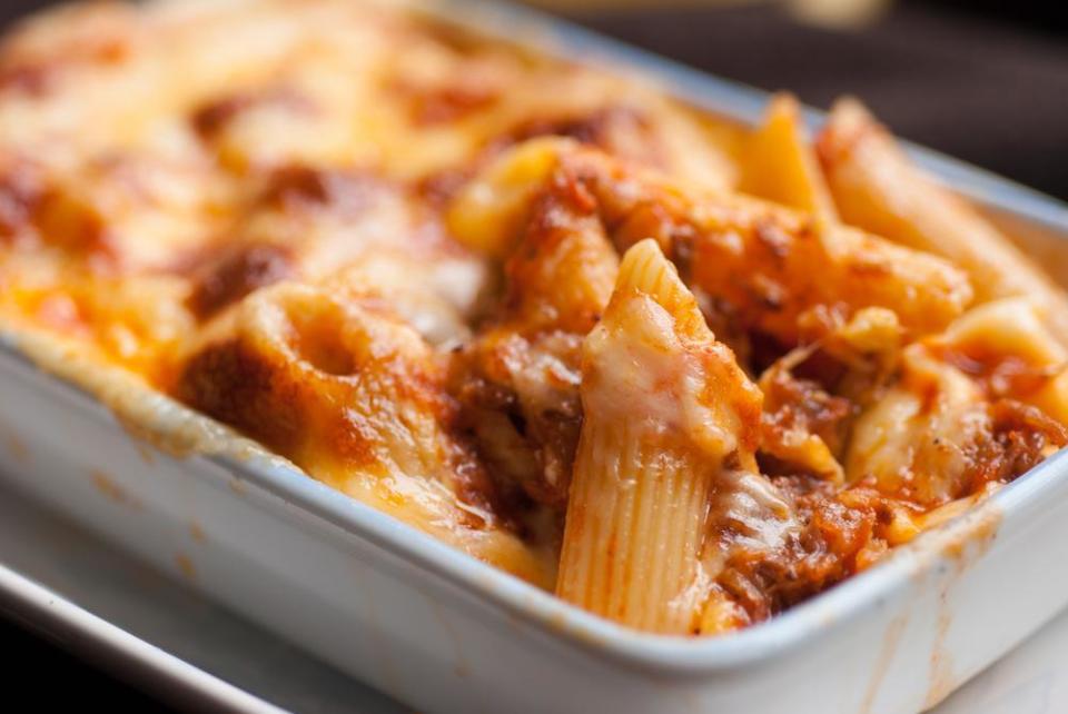 Penne pasta bake