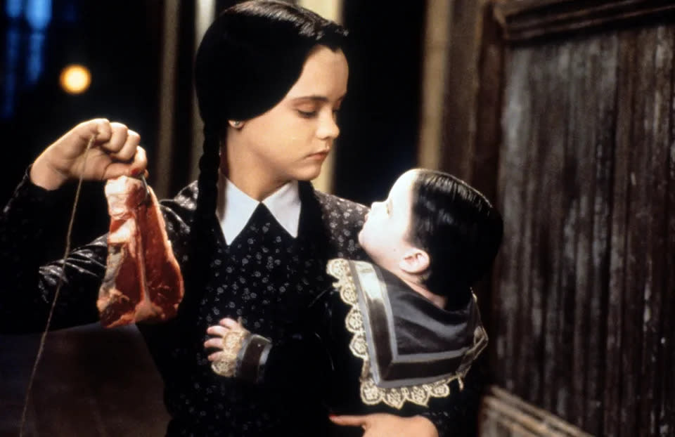 Die Schauspielerin wurde durch ihre Rolle als Wednesday Addams in dem Film &#x00201e;Addams Family&#x00201c; aus dem Jahr 1991 zum Star. (Getty Images)