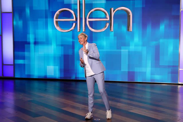 Michael Rozman/Warner Bros Ellen DeGeneres is seen during a taping of "The Ellen DeGeneres Show"