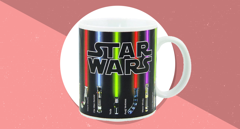 Say good morning with this Star Wars mug. (Photo: Amazon)