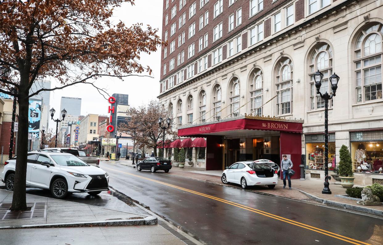 The 294-room Brown Hotel has an illustrious history, such as being the home of the Hot Brown sandwich. The hotel opened in 1923 to compete with the Seelbach, located a block down Fourth Street. Dec. 9, 2019