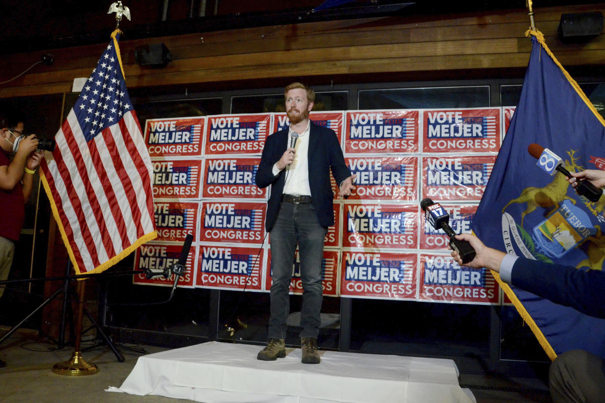 Former Rep. Peter Meijer ends his bid for the GOP nomination in Michigan Senate race