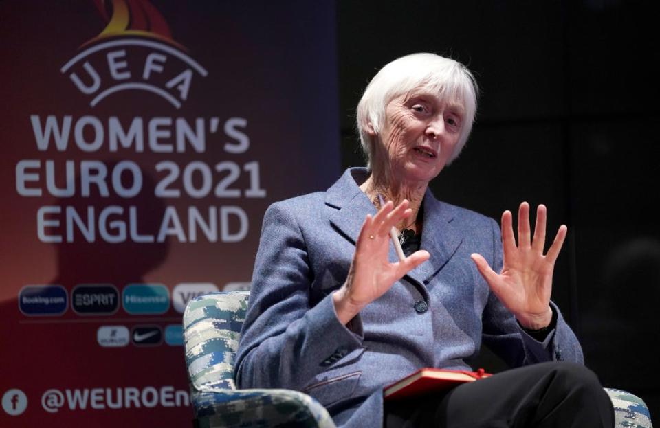 Baroness Sue Campbell, director of women’s football, the FA during the Uefa Women’s Euro 2021 (John Walton/PA) (PA Archive)