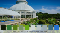 <p>Over in New York, the famous botanical garden features 50 acres of old-growth woodlands, wetland trails, an azalea garden and the internationally renowned Peggy Rockefeller Rose Garden. Here, vibrant blues are intertwined with fresh greens and crisp whites. No wonder so many visit each year...</p>