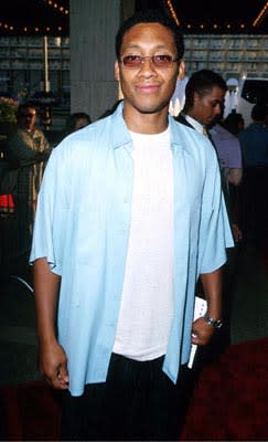 Khalil Kain , who played Raheem in Juice , at the Loews Cineplex Century Plaza premiere of New Line's The Cell