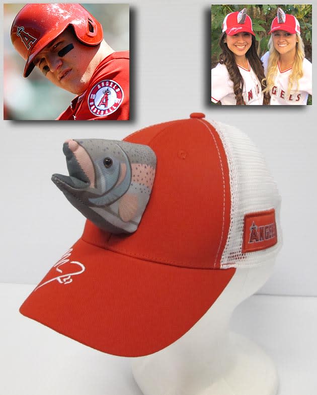 mike trout hat