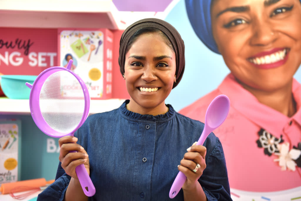 Nadiya Hussain has shared a powerful post on the racism she's experienced, pictured here in London, January 2020. (Getty Images)