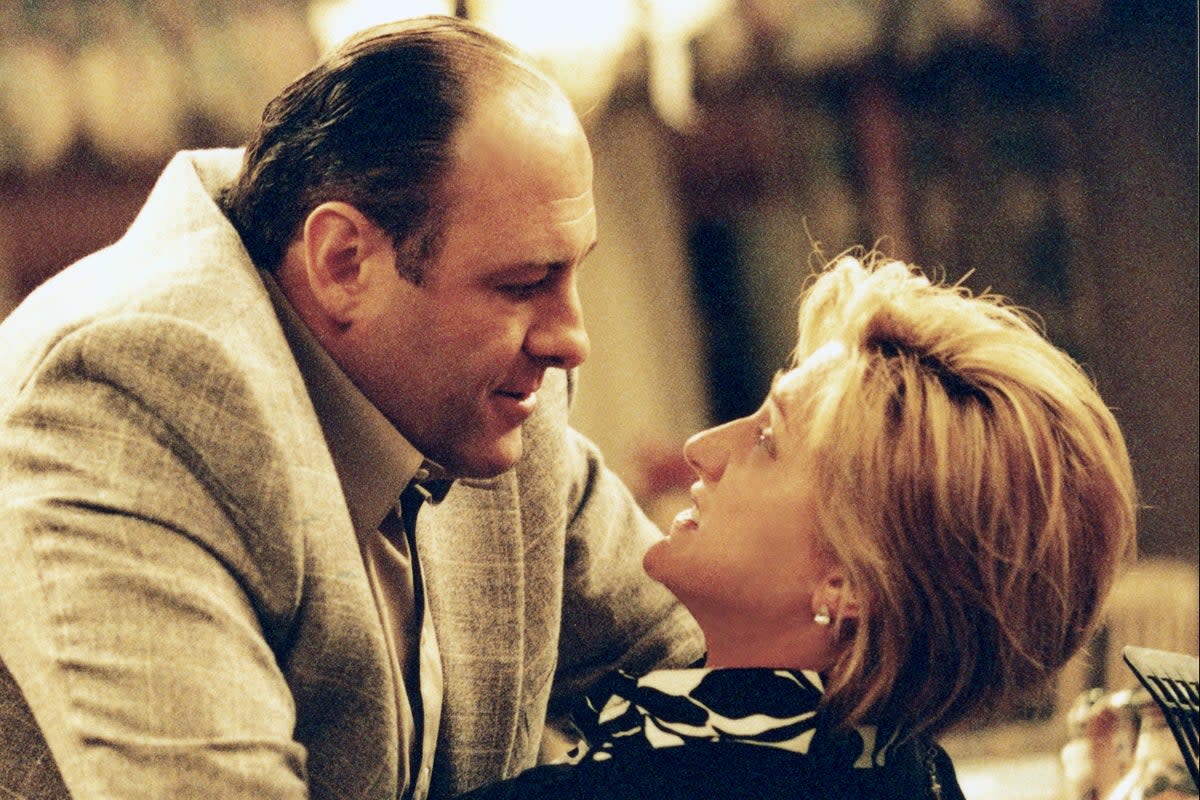 Tony (James Gandolfini) and Carmela (Edie Falco) air their grievances in the coruscating ‘Whitecaps'  (HBO)