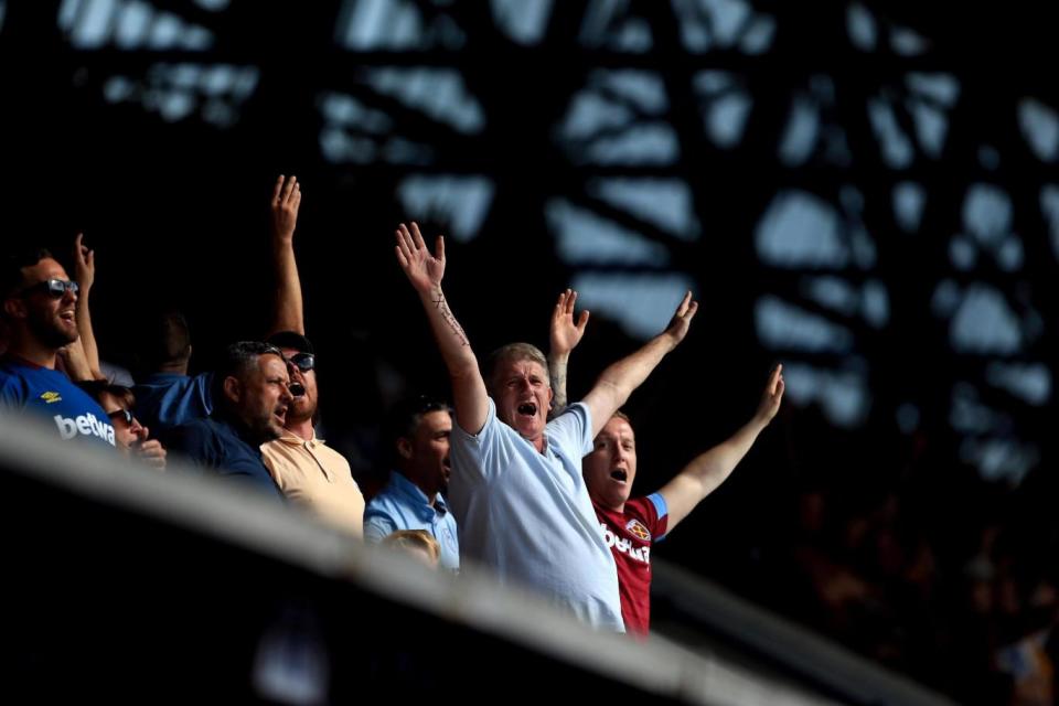 'No better fans': Noble has called for patience from the Hammers faithful (Getty Images)