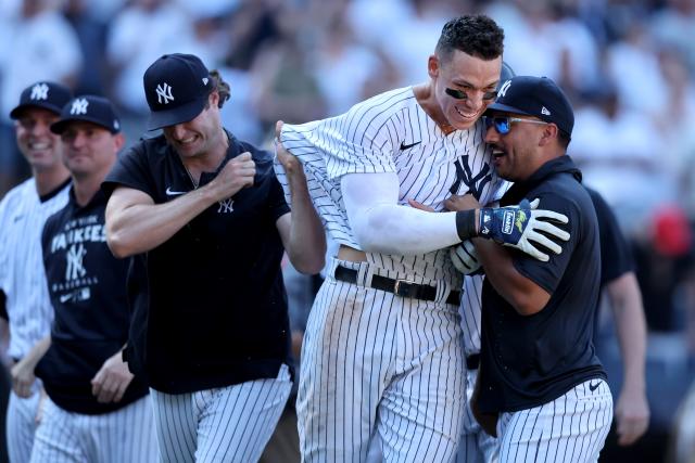 Yankees bullpen lose lead as Guardians get walk-off win in ALDS Game 3