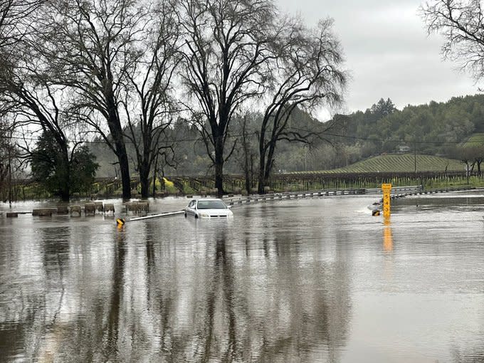 Sonoma County Fire District, Wohler Road and River Road near Forestville